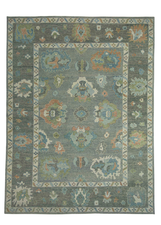 Turkish Oushak Rug 9'3" x 12'3" #18120