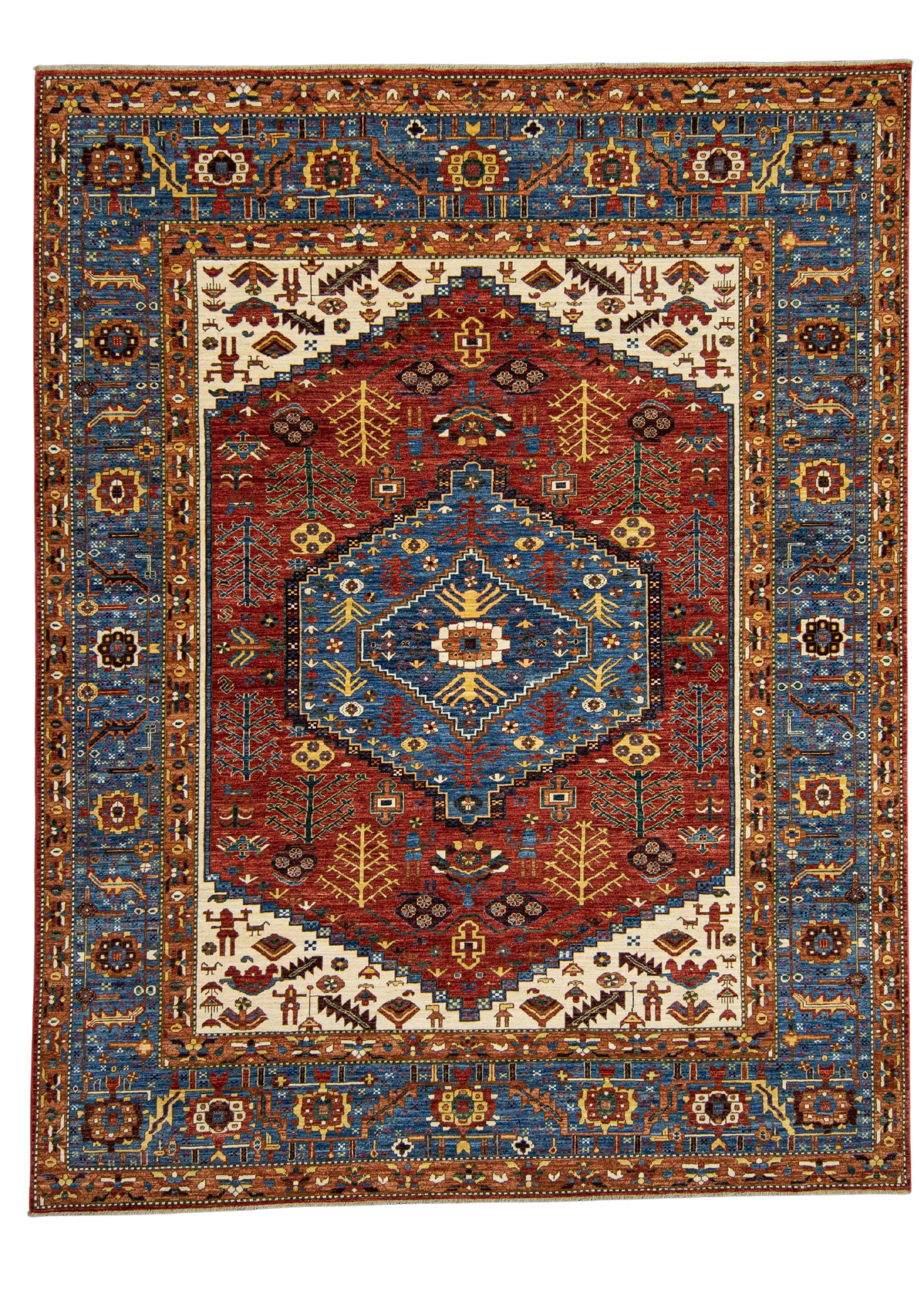 Oriental Handmade Rug  8'11" x 11'5" #22808