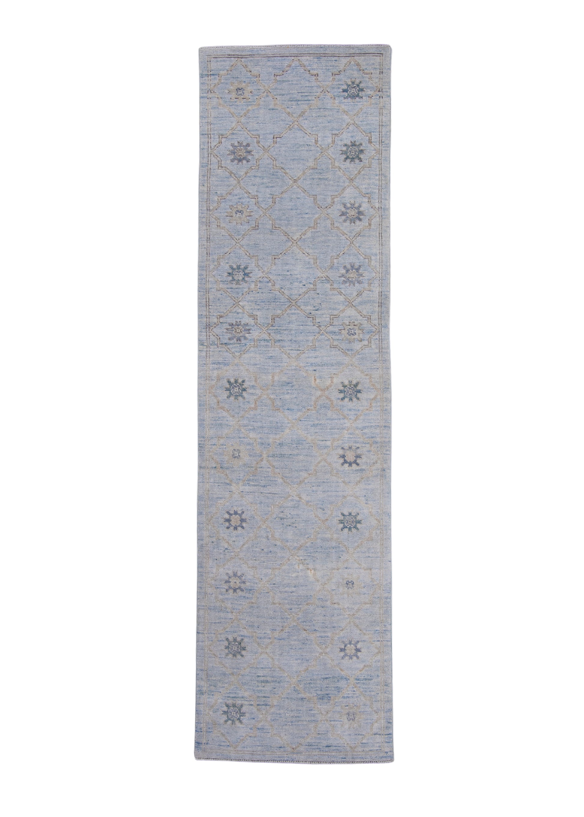 Turkish Oushak Rug 2'11" x 10'7" #16921