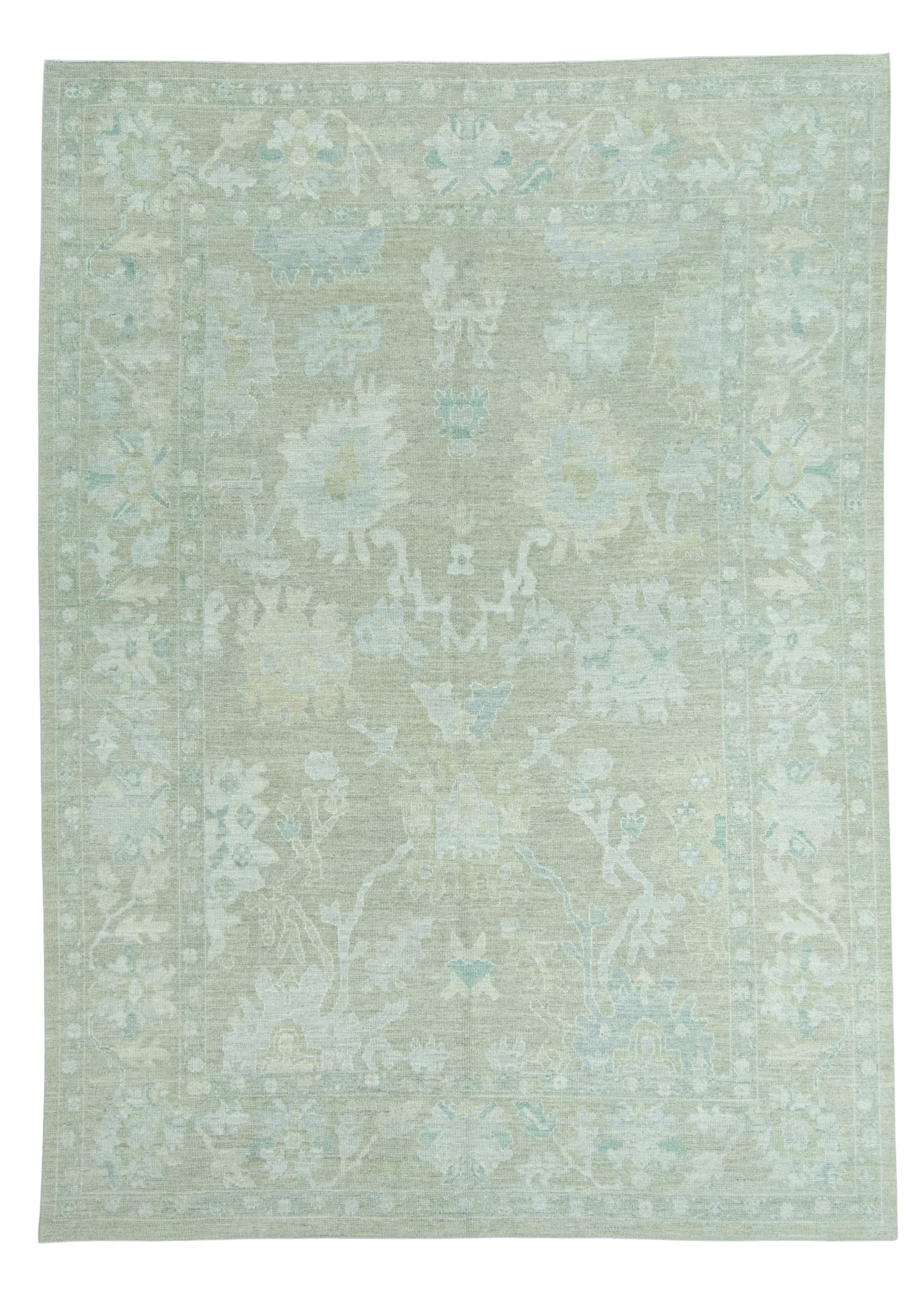 Turkish Oushak Rug 8'11" x 12'3" #19497