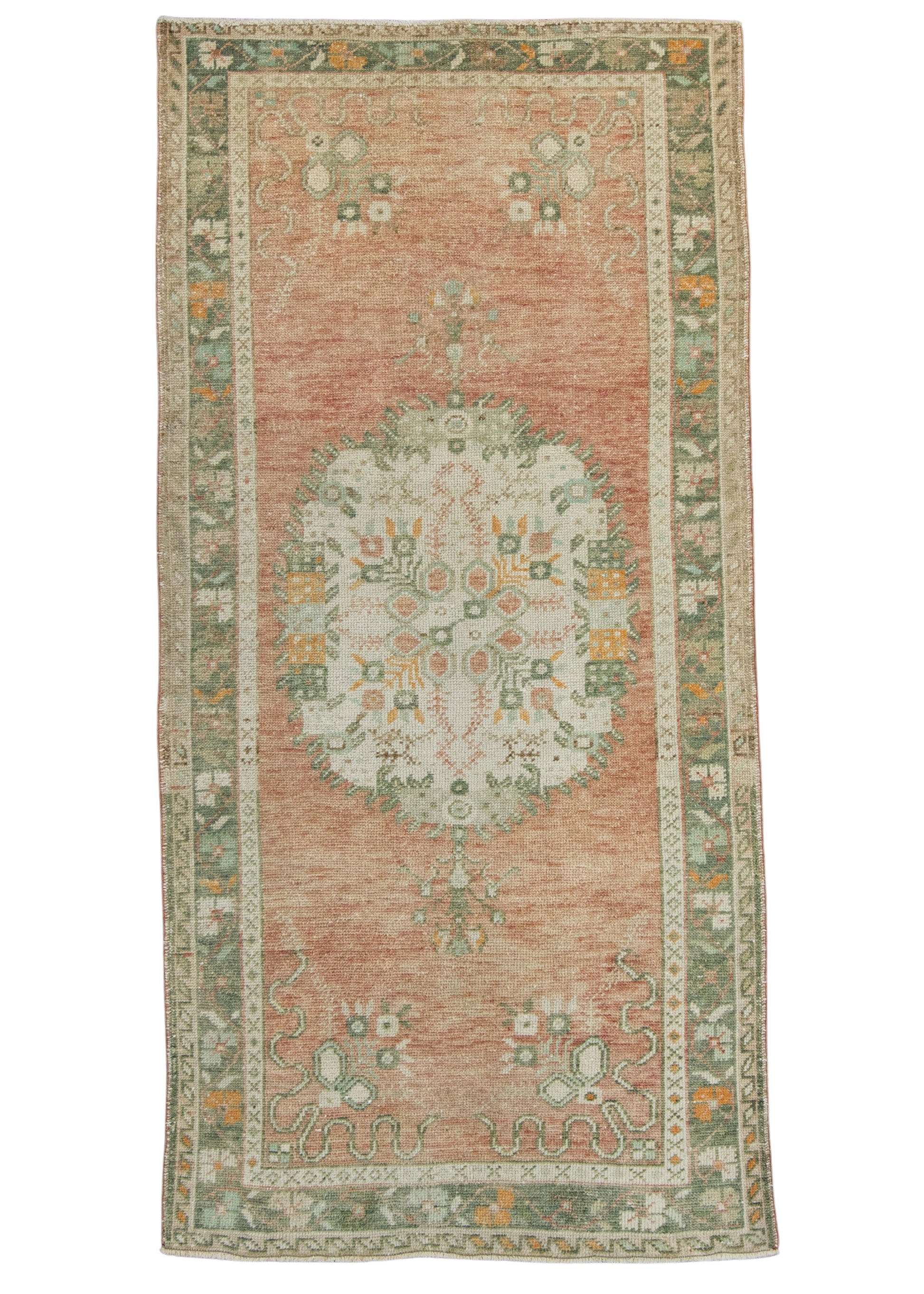 Turkish Vintage Rug 3'3" x 6'9" #17707