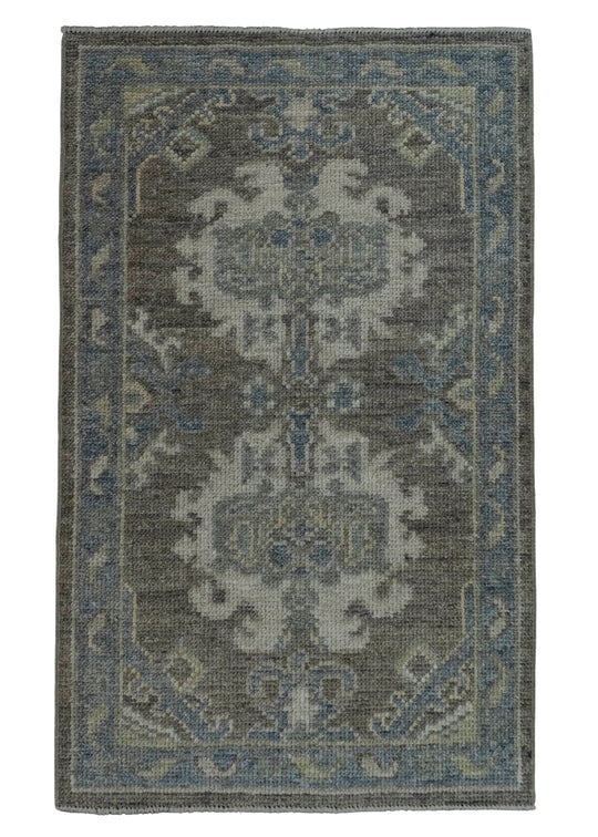 Turkish Oushak Rug 2' x 3'3" #19446