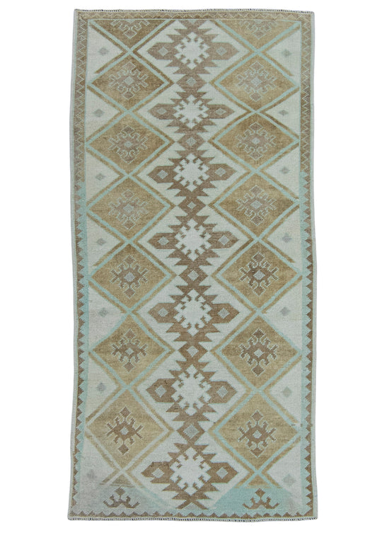 Turkish Vintage Rug 3'4" x 6'11" #20600