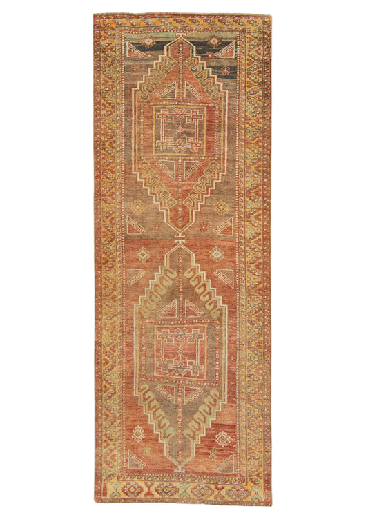 Turkish Anatolian Runner Rug 2'10" x 7'11" #22276