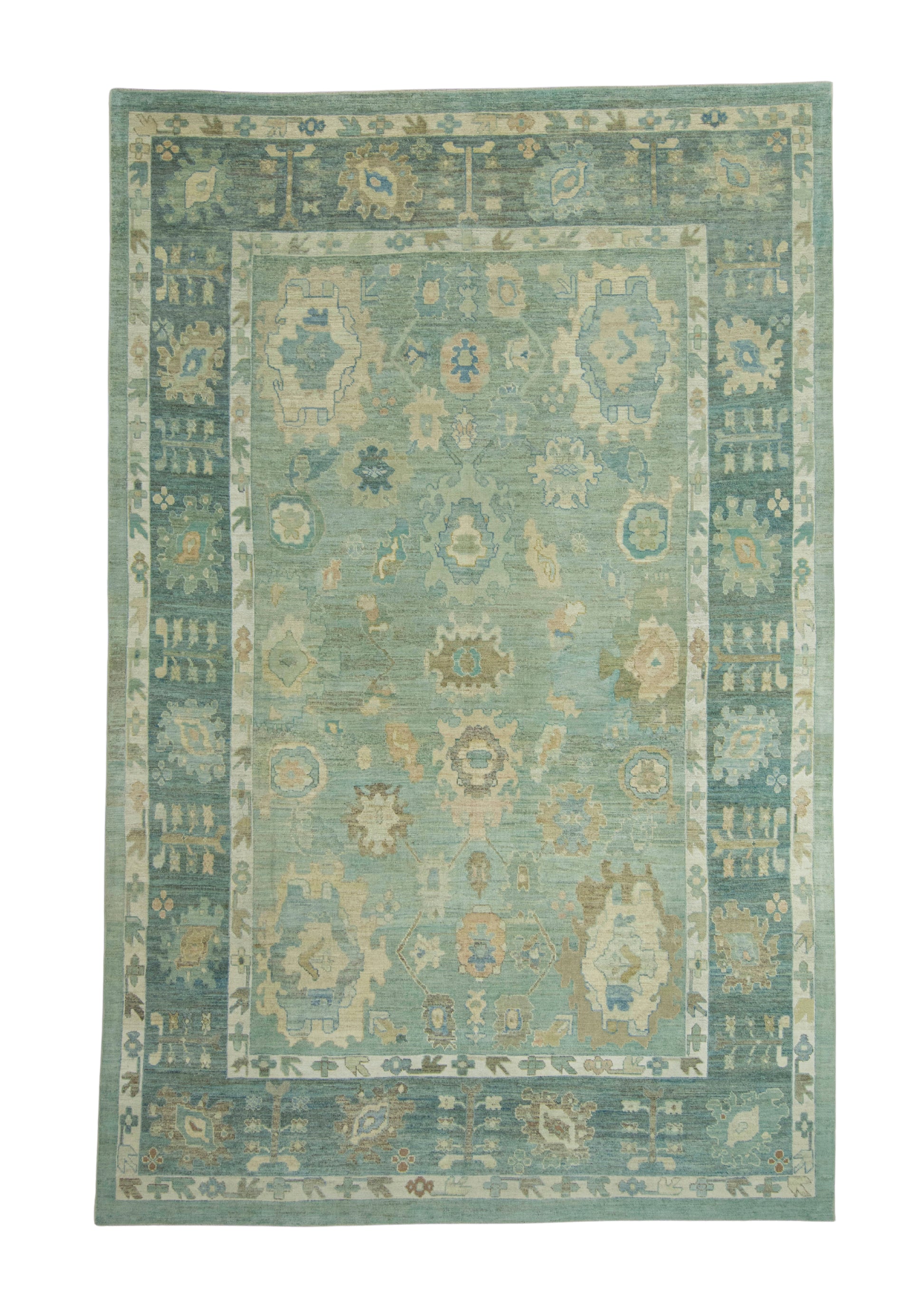 Turkish Oushak Rug 10'8" x 16'8" #18113