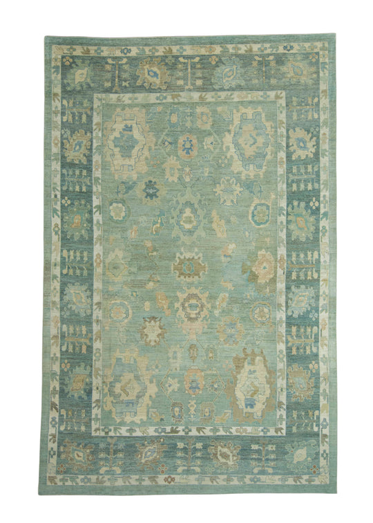 Turkish Oushak Rug 10'8" x 16'8" #18113