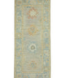 Turkish Oushak Runner Rug 2'11" x 6'7" #17541