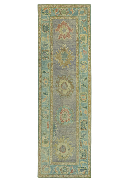 Turkish Oushak Rug 2'9" x 8'8" #19160