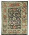 Turkish Oushak Old Wool Rug  9'3" x 11'9" #30140