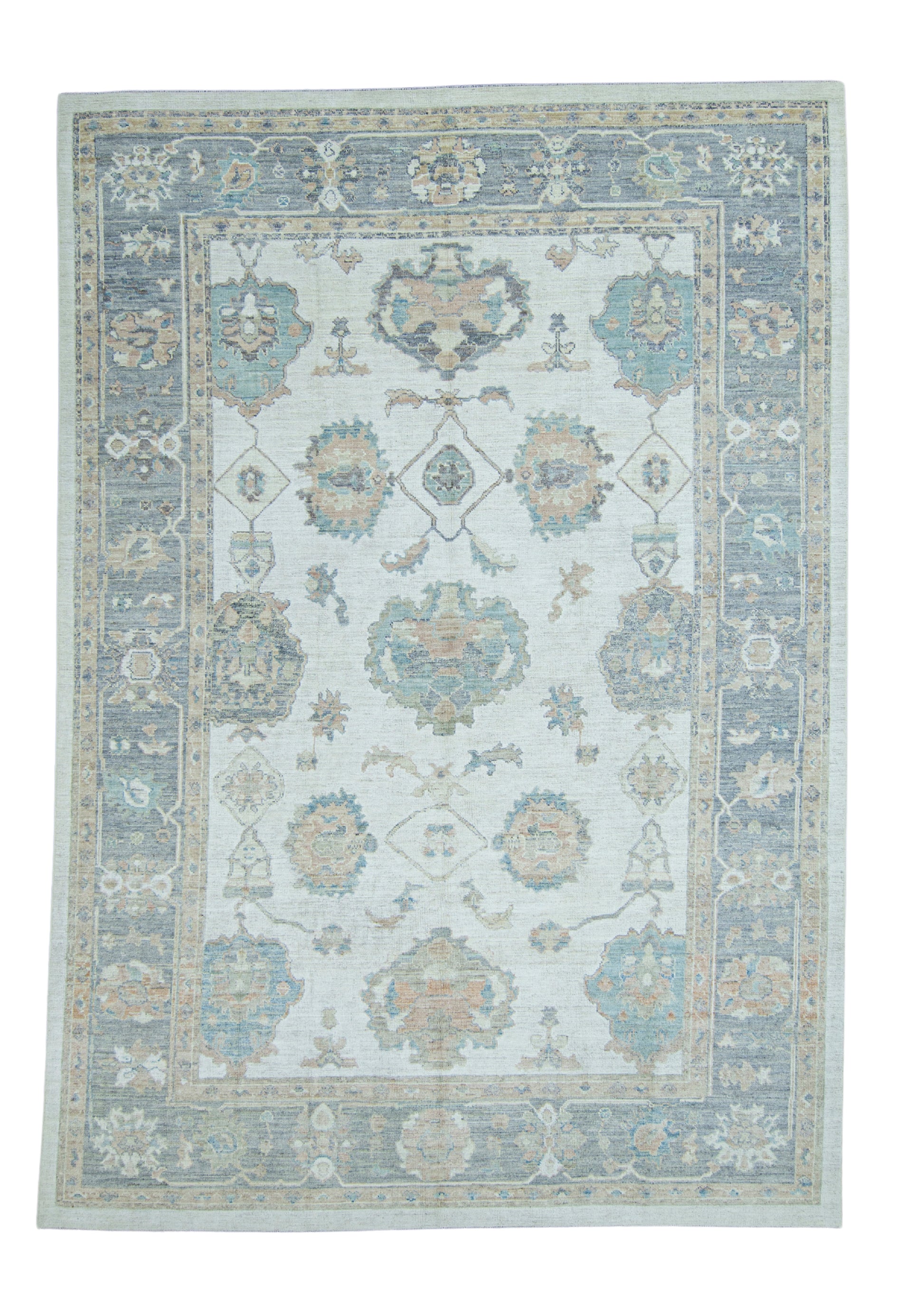 Turkish Oushak Rug 9'10" x 14' #17765