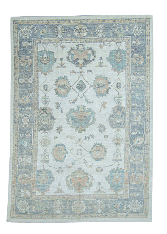 Turkish Oushak Rug 9'10" x 14' #17765