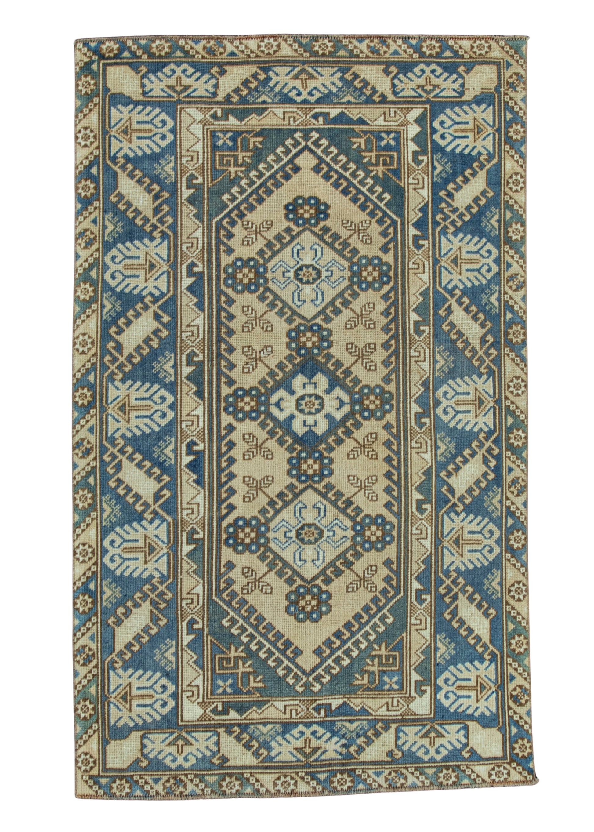 Turkish Vintage Rug 3'10" x 6'4" #20796