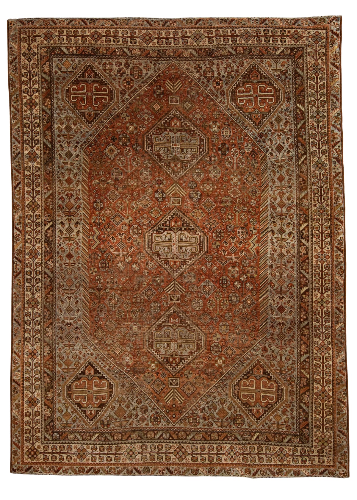 Antique Turkish Rug 7'4'' x 10'1'' #12111