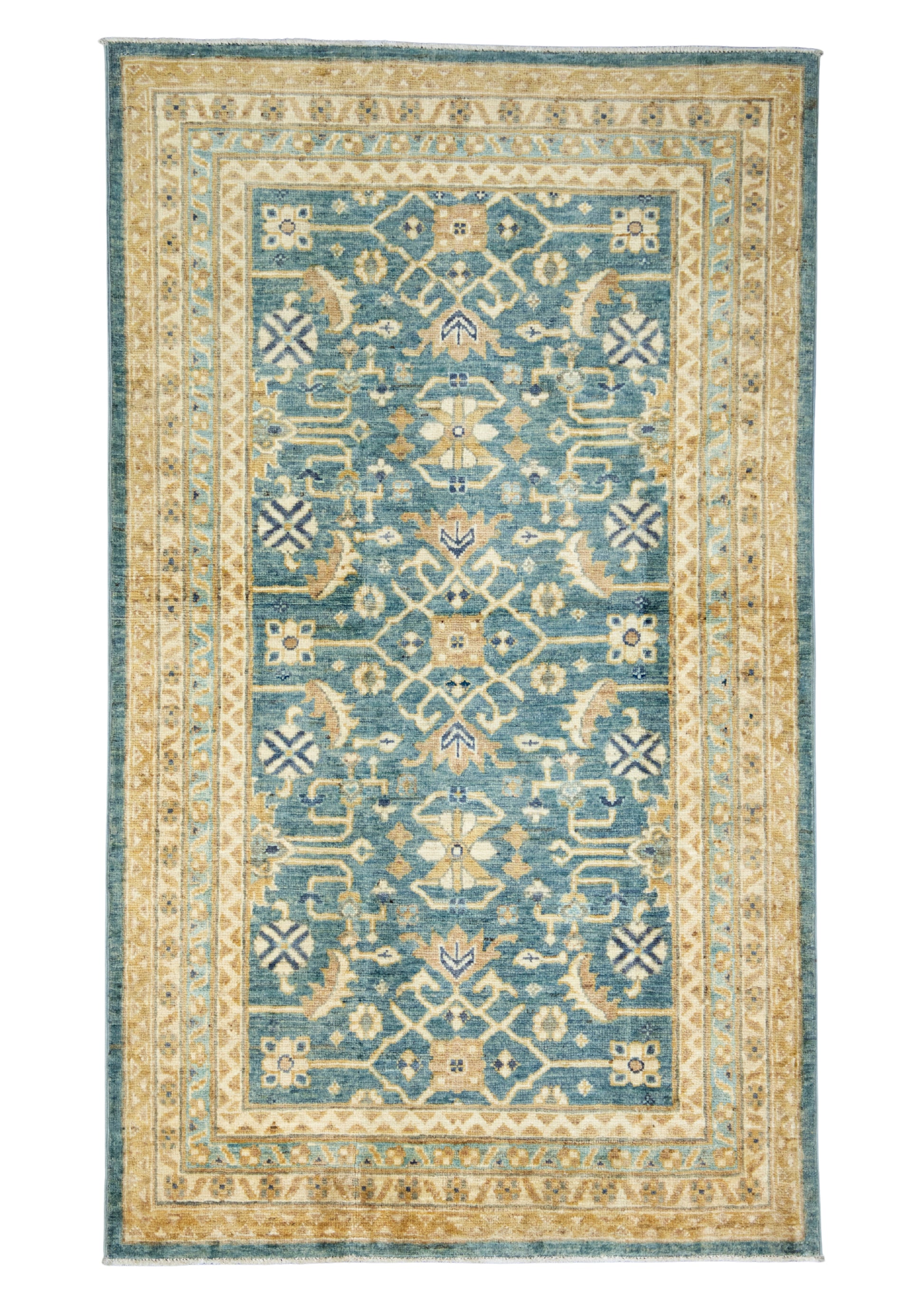 Turkish Oushak Rug 2'10" x 4'10" #17474