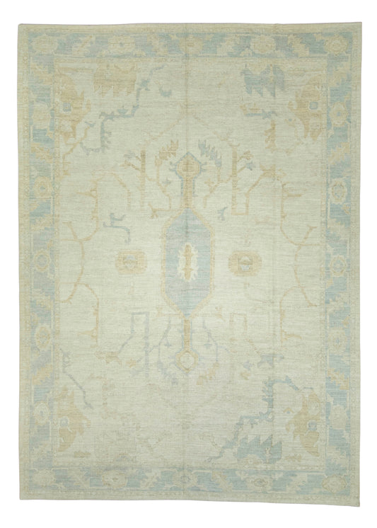 Turkish Oushak Antique Look Rug 10'6" x 14'6" #23033