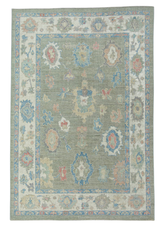 Turkish Oushak Rug 6' x 8'11" #17868