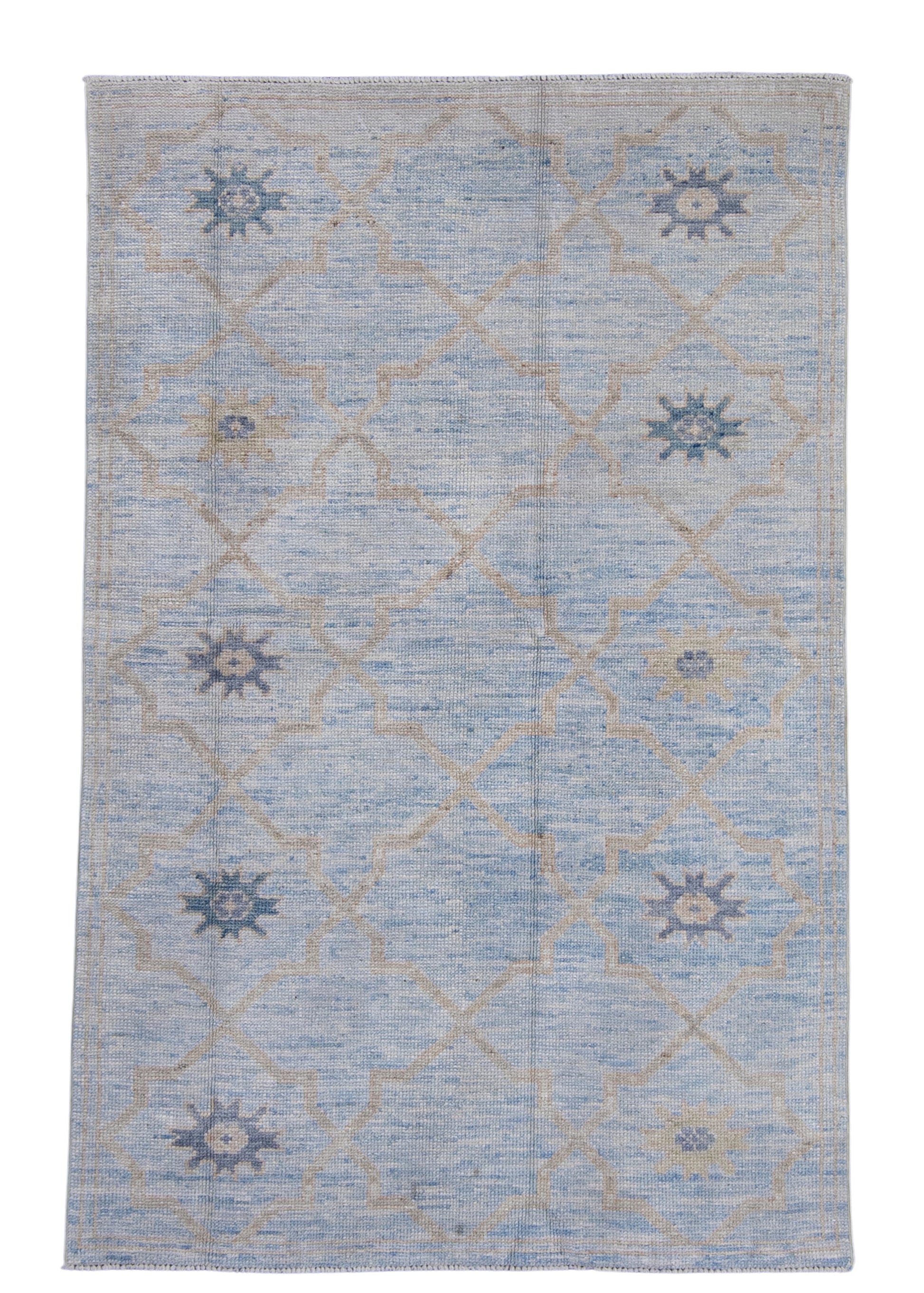 Turkish Oushak Rug 4' x 6'3" #16980