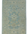 Turkish Oushak Rug 4'2" x 6'2" #17898