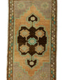 Turkish Mini Rug Oriental Hand Knotted Vintage Rug 1'8" x 2'11" #21259