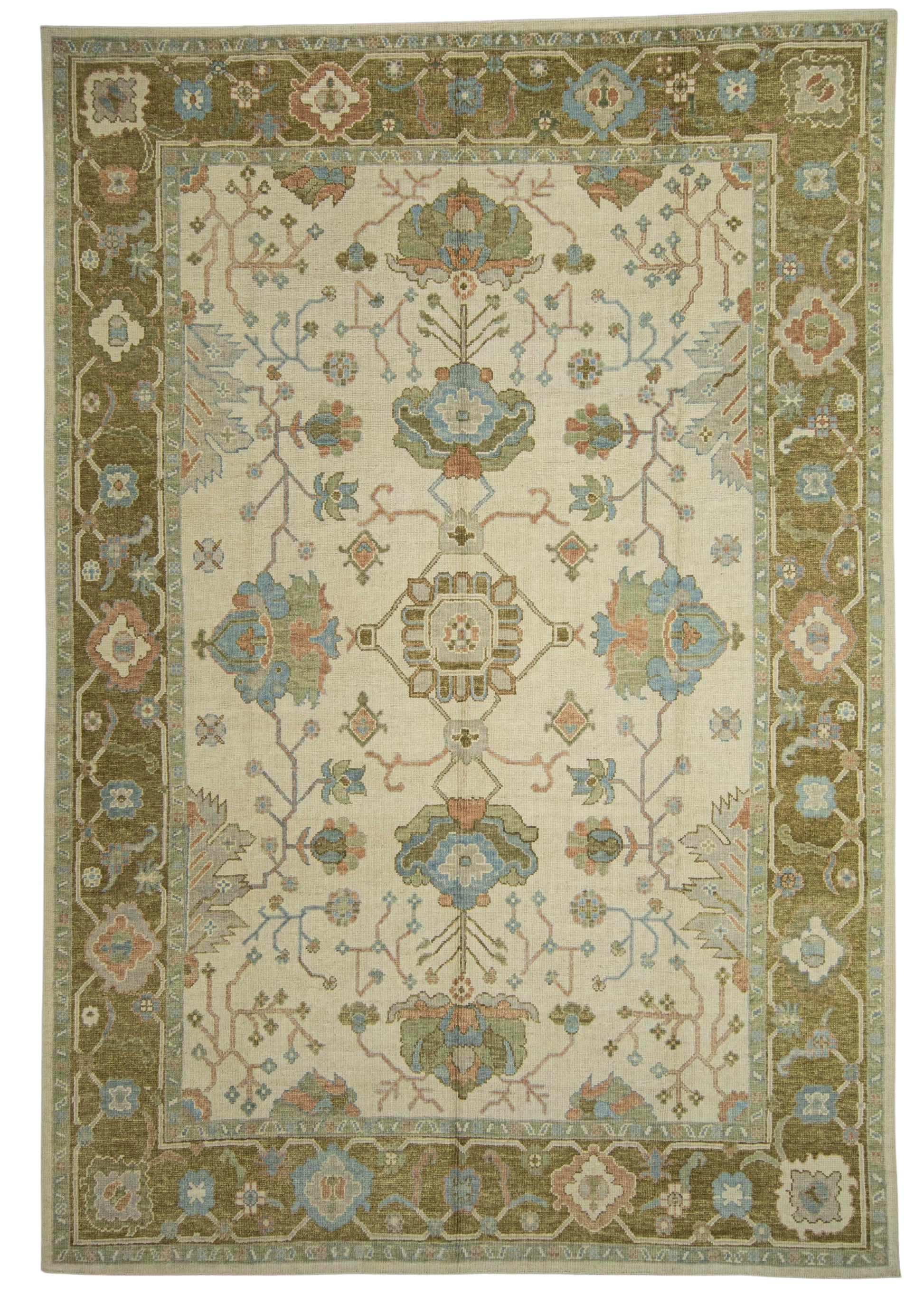 Turkish Oushak Rug 9'2" x 13'5"  #22239