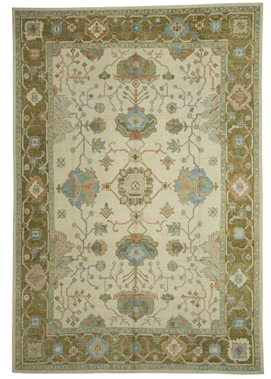 Turkish Oushak Rug 9'2" x 13'5"  #22239