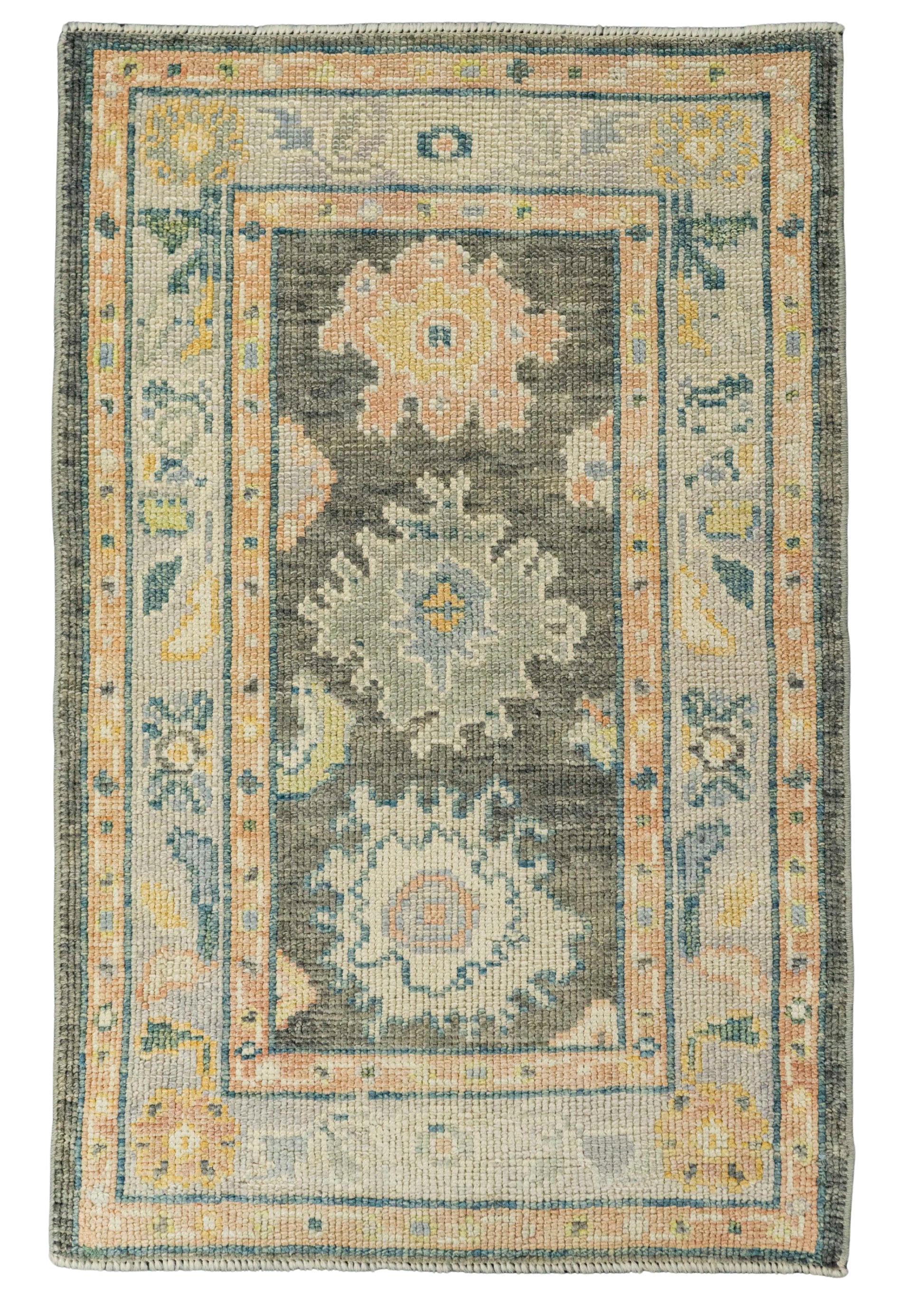 Turkish Oushak Rug 2'3" x 3'4" #22191