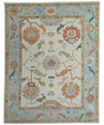 Turkish Oushak Rug 9'4" x 11'9" #20372