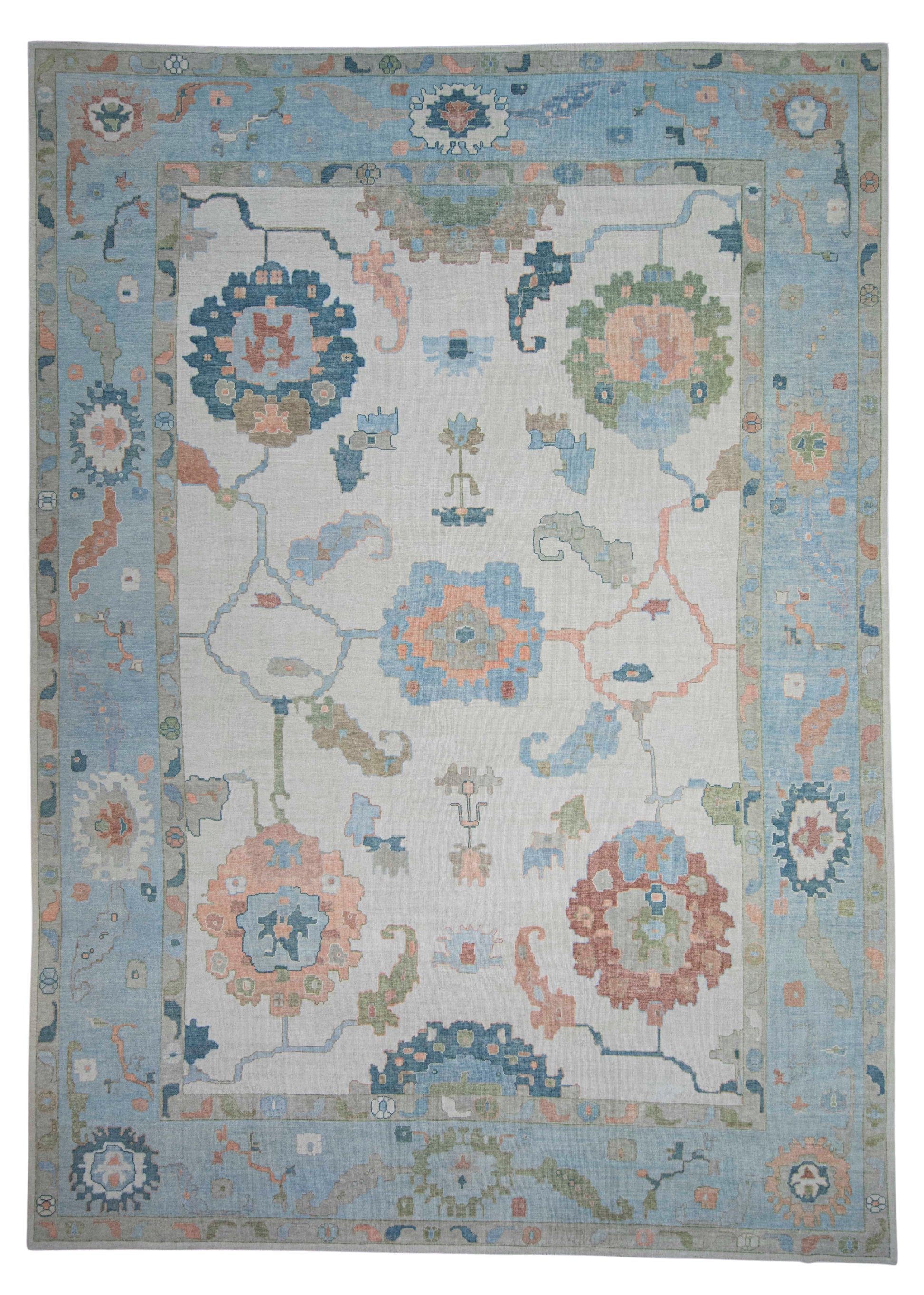 Turkish Oushak Rug 13'11" x 19'5" #20383