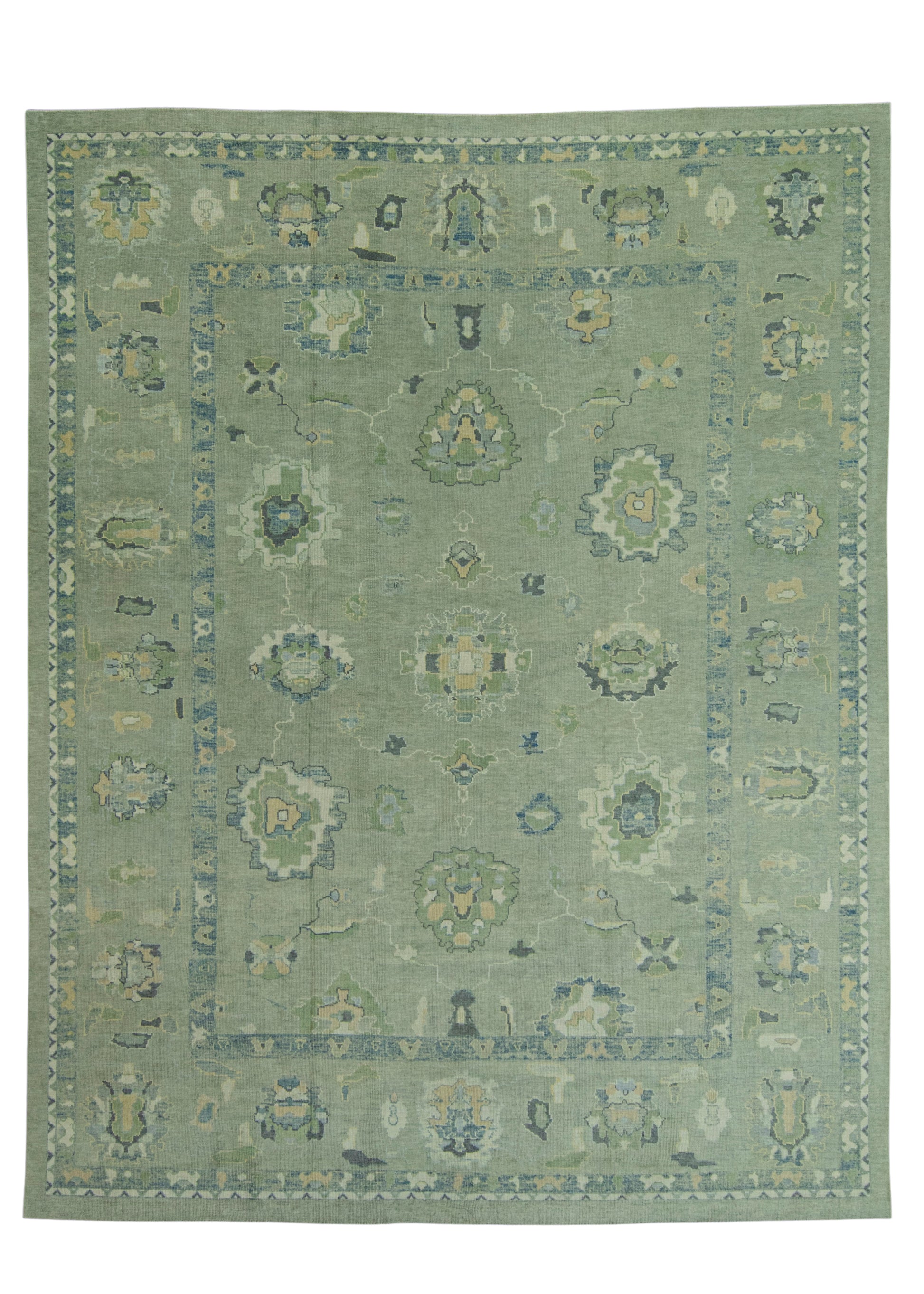 Turkish Oushak Rug 11'11" x 15'3" #19058