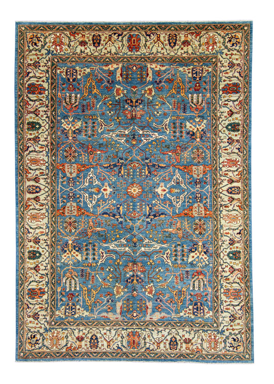 Oriental Handmade Runner Rug 8'1" x 11'8" #17066