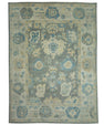 Turkish Oushak Rug 9'9" x 13'3" #18602