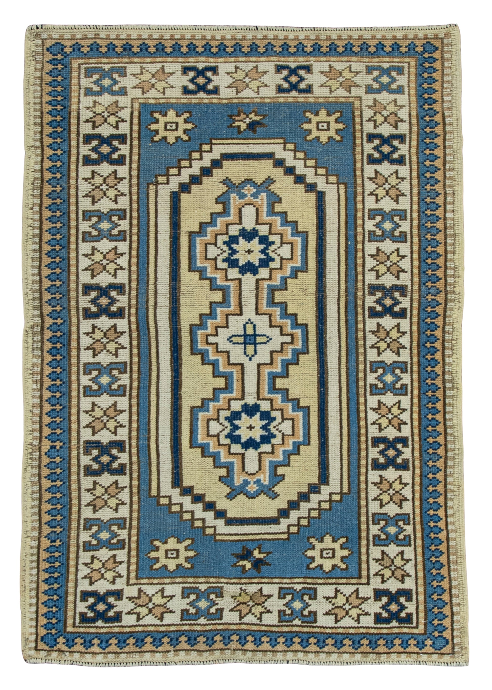 Turkish Vintage Rug  2'11" x 4'2" #20567