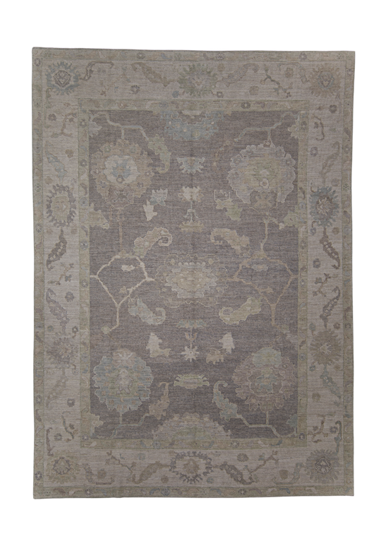 Turkish Oushak Rug 8'9" x 12'1" #11810