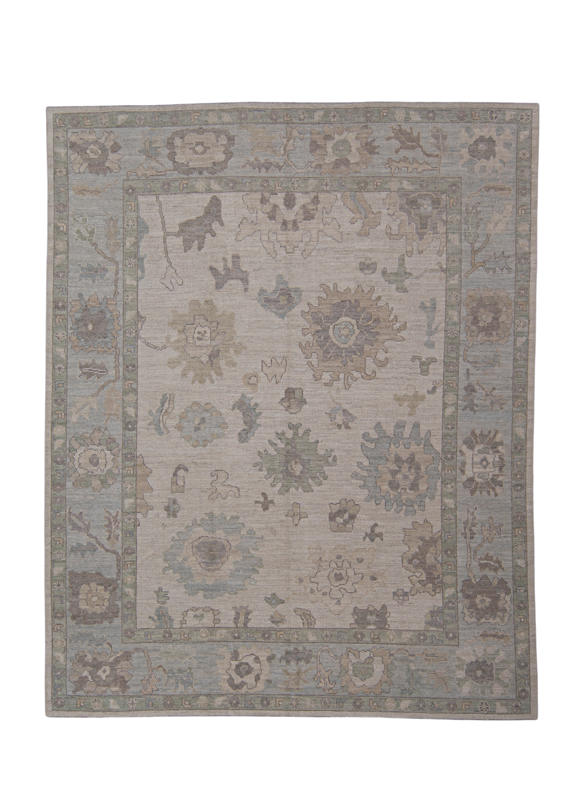Turkish Oushak Rug 8'3" x 10'3" #11622