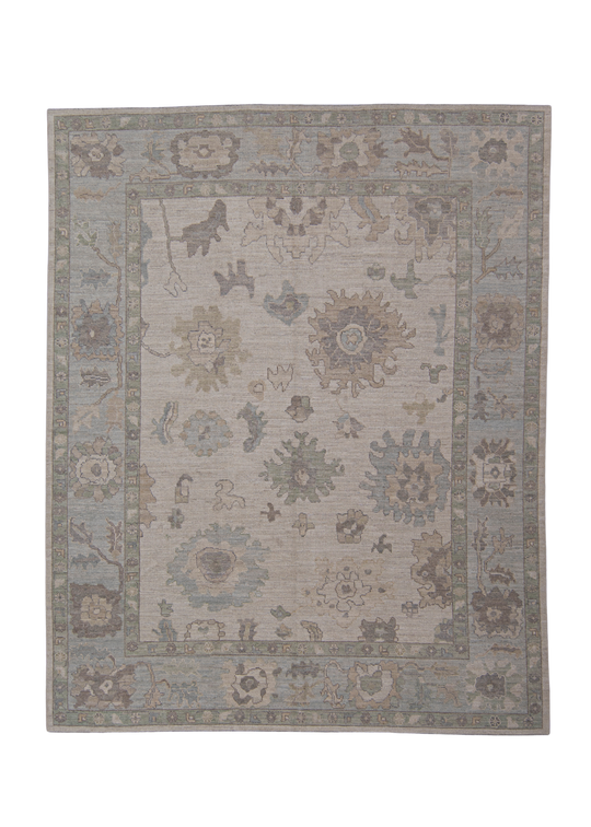 Turkish Oushak Rug 8'3" x 10'3" #11622
