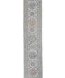 Turkish Oushak Runner Rug 2'3" x 10'2" #16193