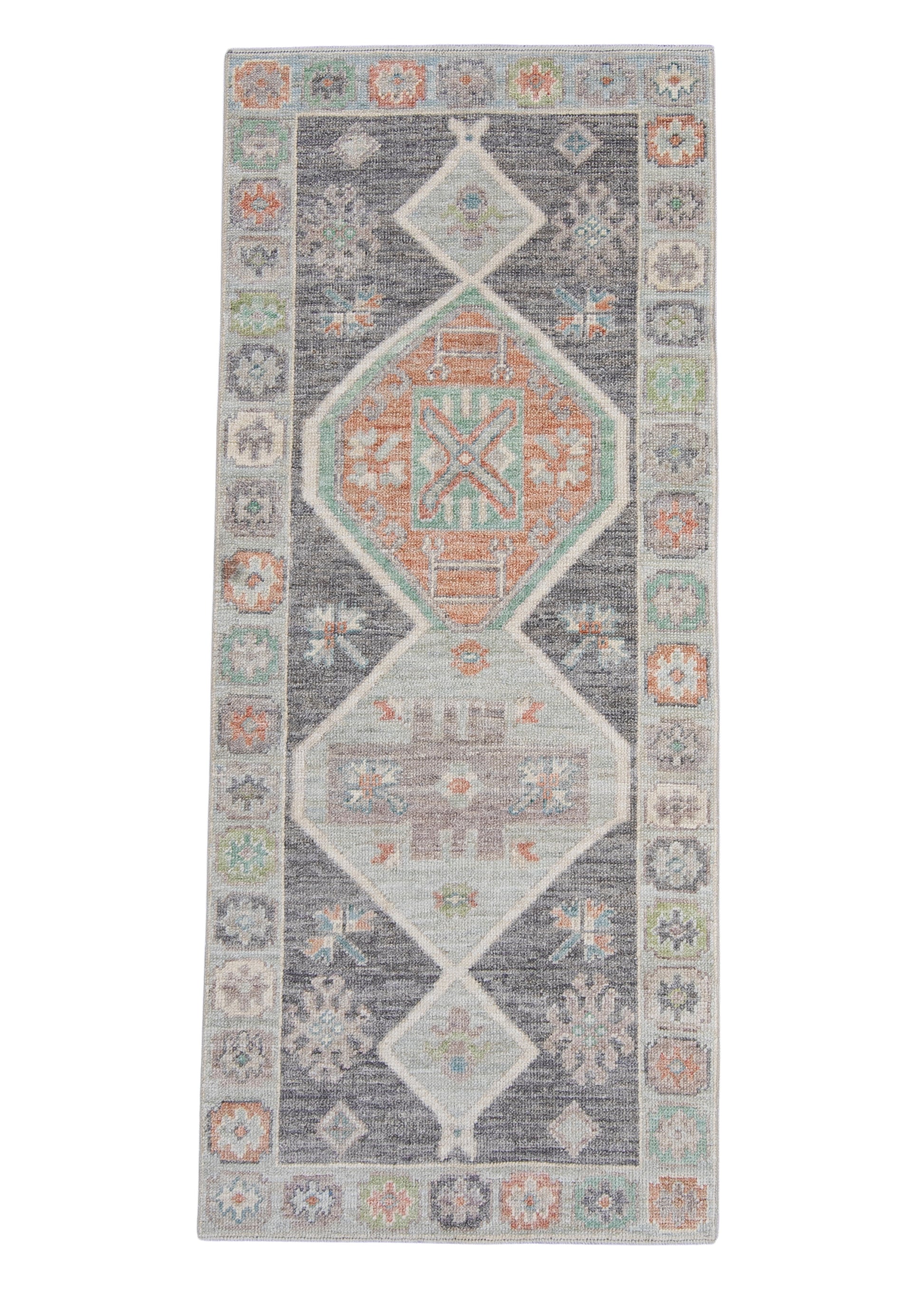 Turkish Oushak Rug 2'10" x 6'7" #16394