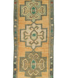 Turkish Mini Rug Oriental Hand Knotted Vintage Rug 1'5" x 3'2" #21297