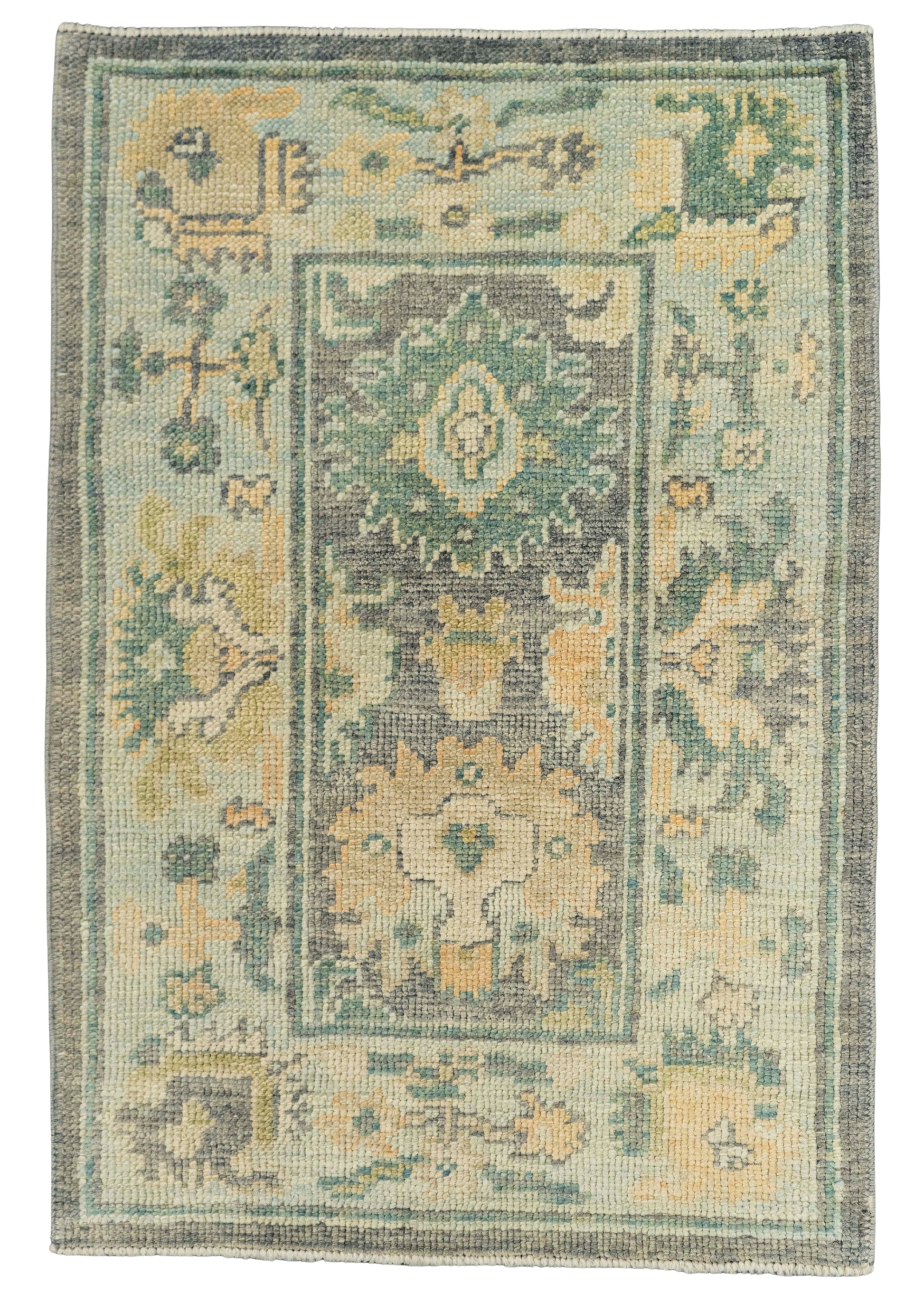 Turkish Oushak Rug 2'2" x 3'1" #22213