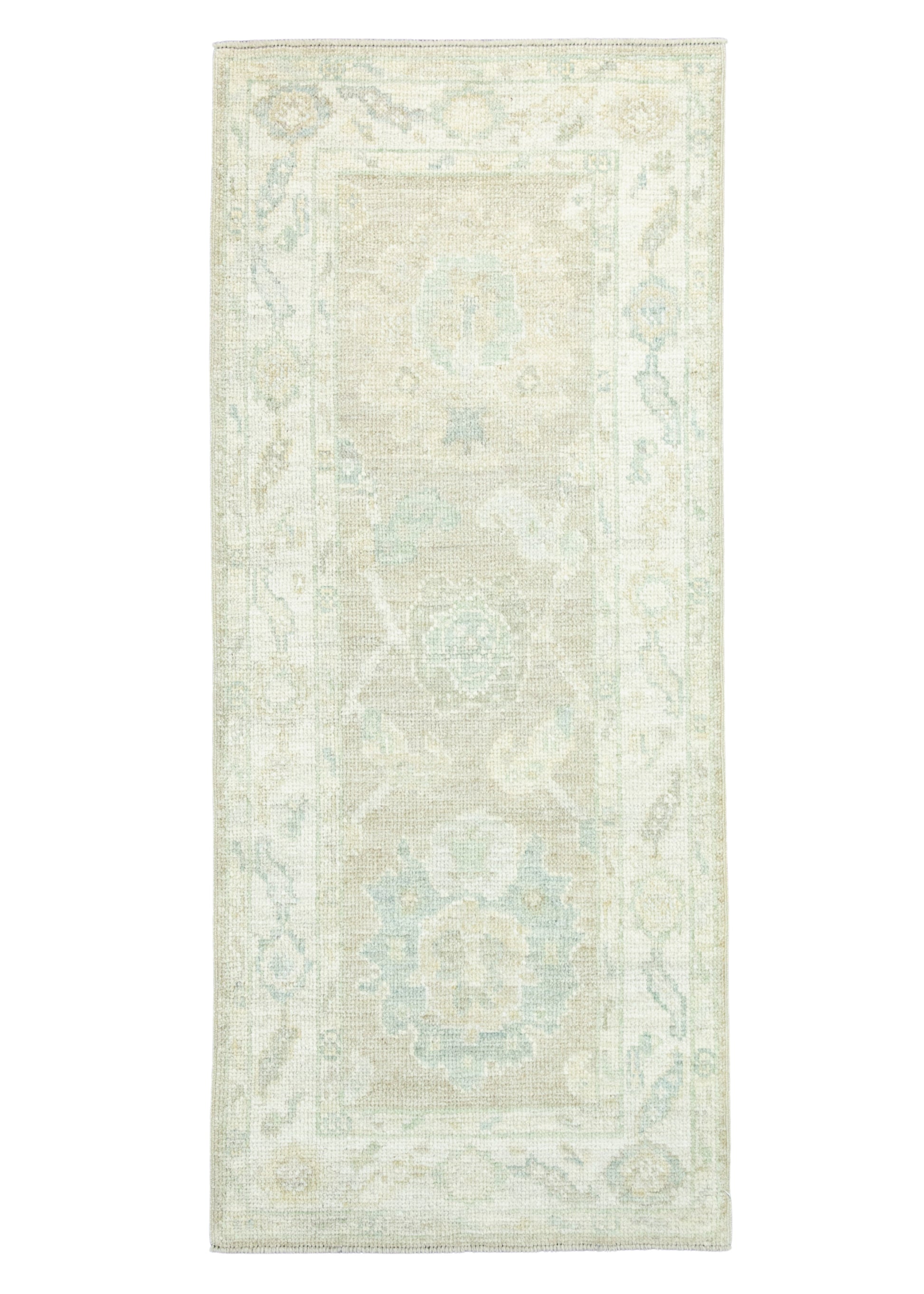 Turkish Oushak Rug 2'2" x 5'2" #19843