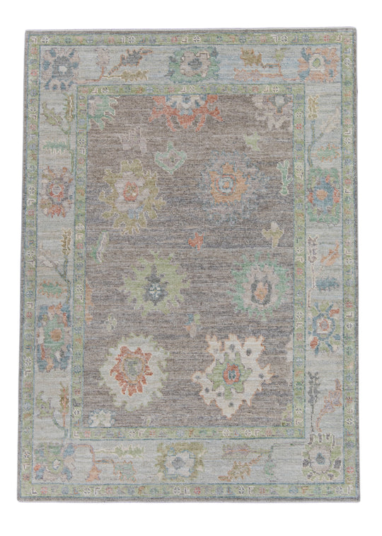 Turkish Oushak Rug 5'1" x 7' #16025
