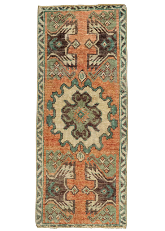 Turkish Yastik Rug 1'8" x 4' #21185