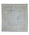 Square Turkish Oushak Rug 12'1" x 12'9" #17122