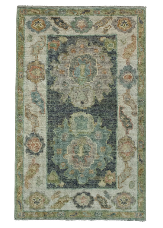 Turkish Oushak Rug 2' x 3'3" #17308