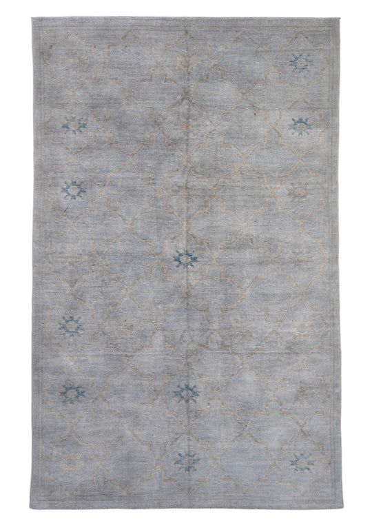 Turkish Oushak Rug 5'10" x 9'4" #16971