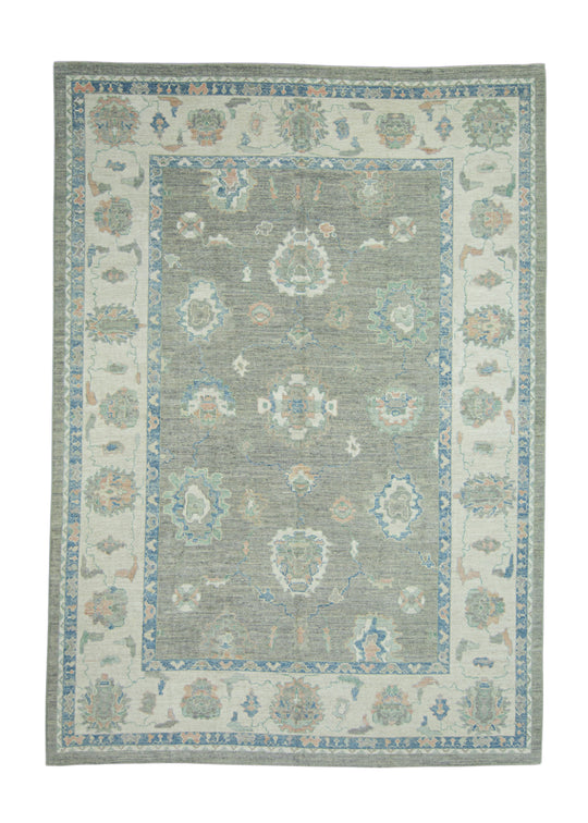 Turkish Oushak Rug 9'10" x 14' #17842