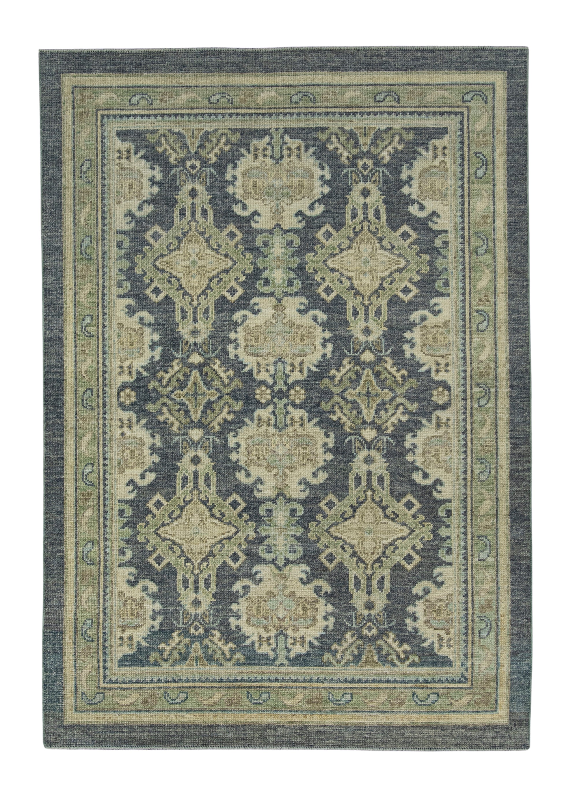 Turkish Oushak Rug 4'11" x 7'1" #17247