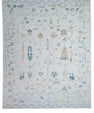 Turkish Oushak Rug 12'9" x 15'10" #20384
