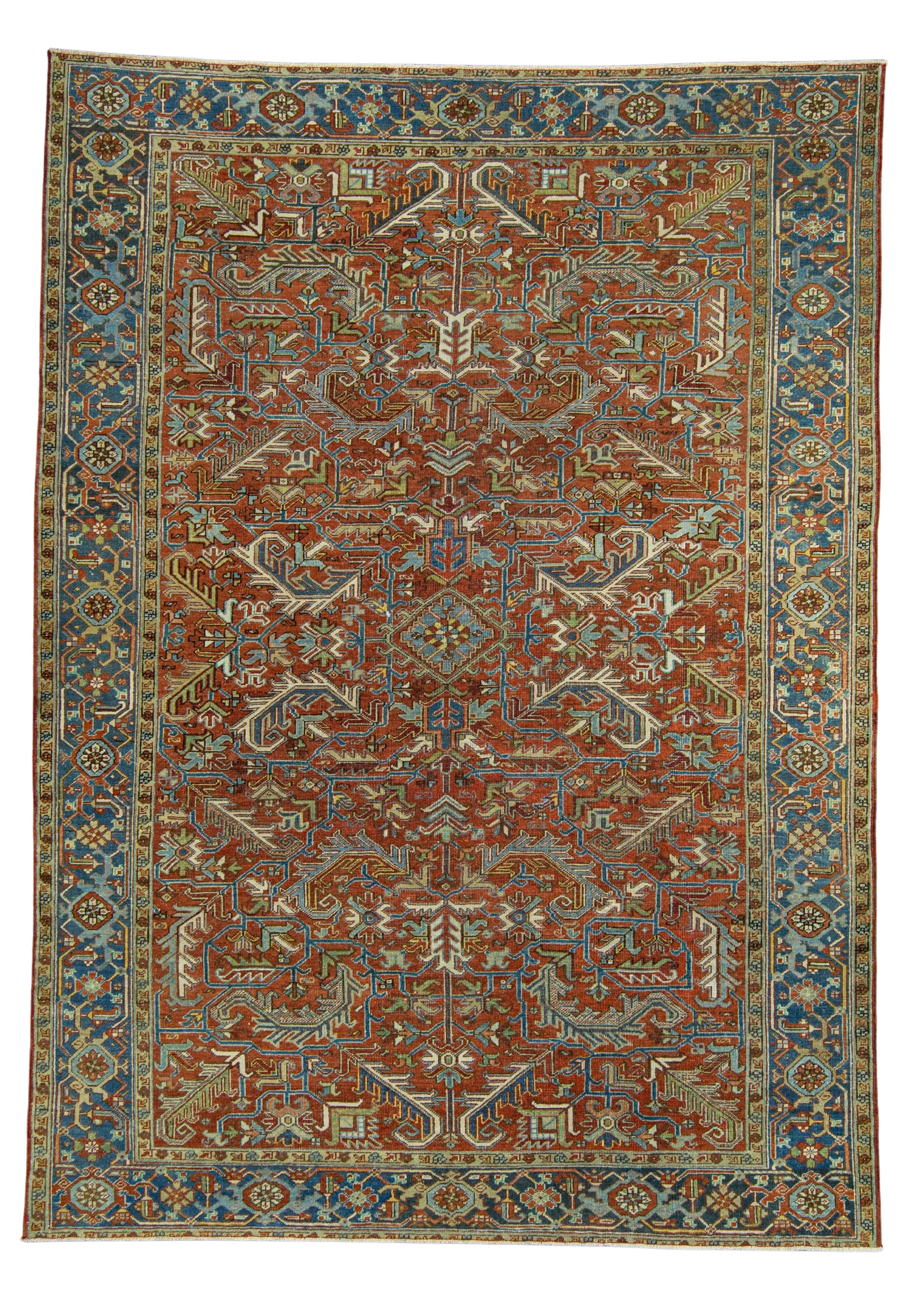 Turkish Vintage Rug  7'9" x 10'9" #22911