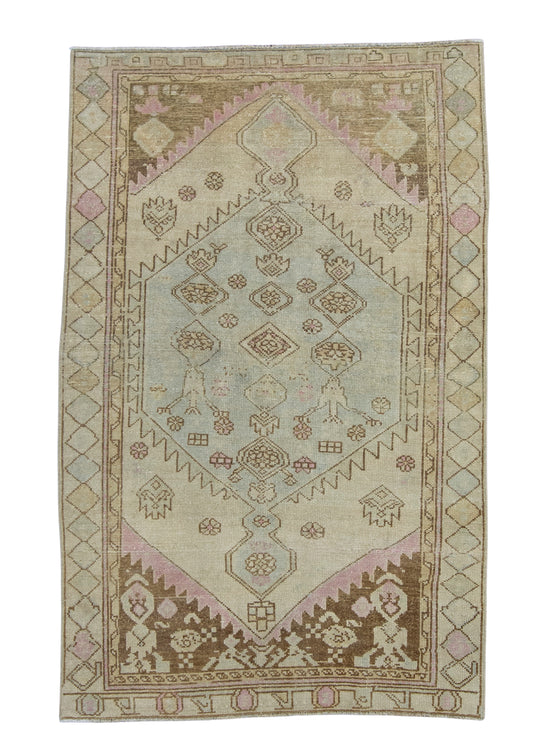 Turkish Anatolian Rug 3'9" x 5'11" #18046